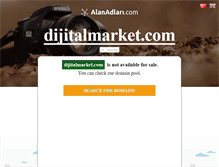 Tablet Screenshot of dijitalmarket.com